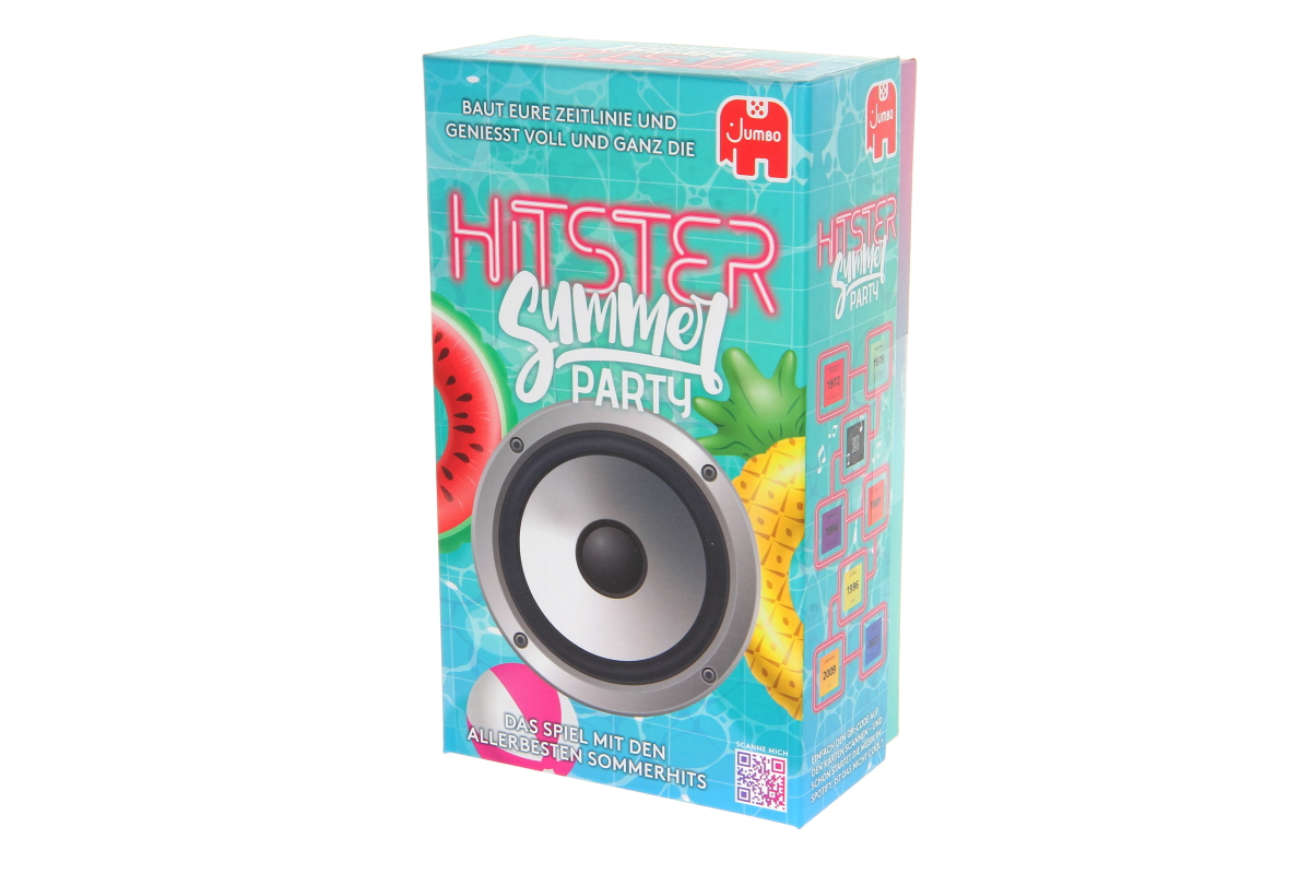 Jumbo Kartenspiel 1110100357, Hitster - Summer Party, ab 16 Jahre, 2-10 Spieler